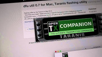 Upgrading Stock Taranis Firmware to OpenTX 2.0.15