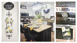 Let's Decorate My Kitchen: Lemons & Daisies Theme Kitchen | Late Spring 2024