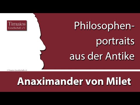 Video: Philosoph Anaximander. Lehren von Anaximander. Milesische Schule