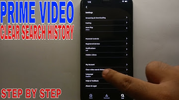 ✅  How To Clear Video Search History On Prime Video 🔴