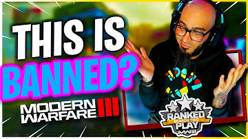 SO THEY BANNED THIS OPTIC SIGHT? WHY??..  MW3 RANKED PLAY SEASON 2