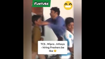 Nowadays hiring process be like😂😂#Massrecruitment #Virtualinterviews #tcs #infosys  #wipro