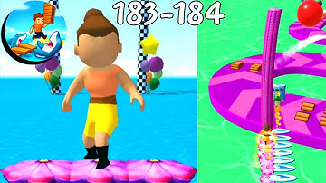 Shortcut Run - Gameplay walkthrough All Levels (Levels 183-184)