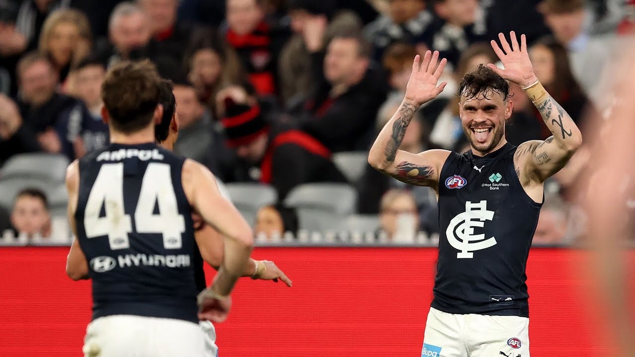 Zac Williams - AFL 2025 Round 24 Highlights - Carlton @ Essendon