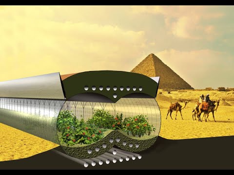 Video: Greenhouse In The Desert