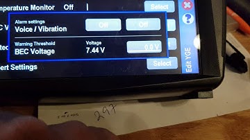 YGE and Vbar control touch