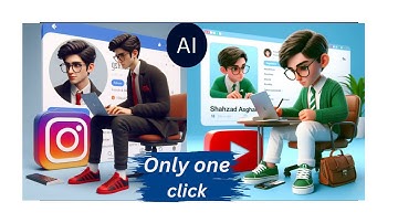 How to create 3D AI Social media boy Images | bing image creator tutorial | Trending AI photos