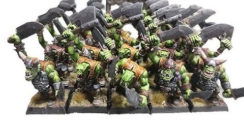Warhammer The Old World Orks for EZD6, D&D, Pathfinder and Warhammer