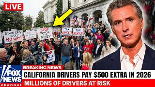 California Drivers Will Pay $500 Extra in 2026 — Vehicle Registration Shock!