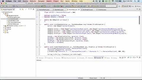 Making A Java Game Using Slick2D Ep 9 Basic Inventory