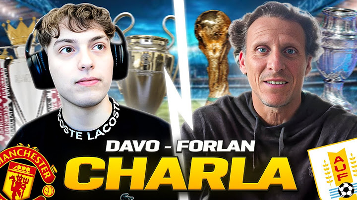 CHARLA CON DIEGO FORLAN: SELECCION URUGUAYA, UNITED, BOTA DE ORO  - HABLAMOS DE SU CARRERA
