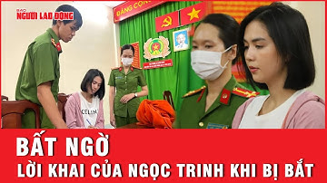 Bất ngờ về lời khai chi tiết của Ngọc Trinh tại cơ quan Công an  | Báo Người Lao Động