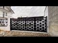 AUTOMATIC METAL GATE FOR YARD