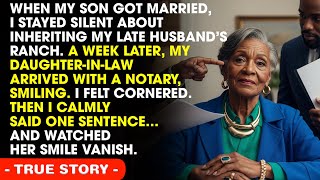 When My Son Married, I Didn’t Mention I Inherited My Husband’s Ranch — Thank God I Didn’t…