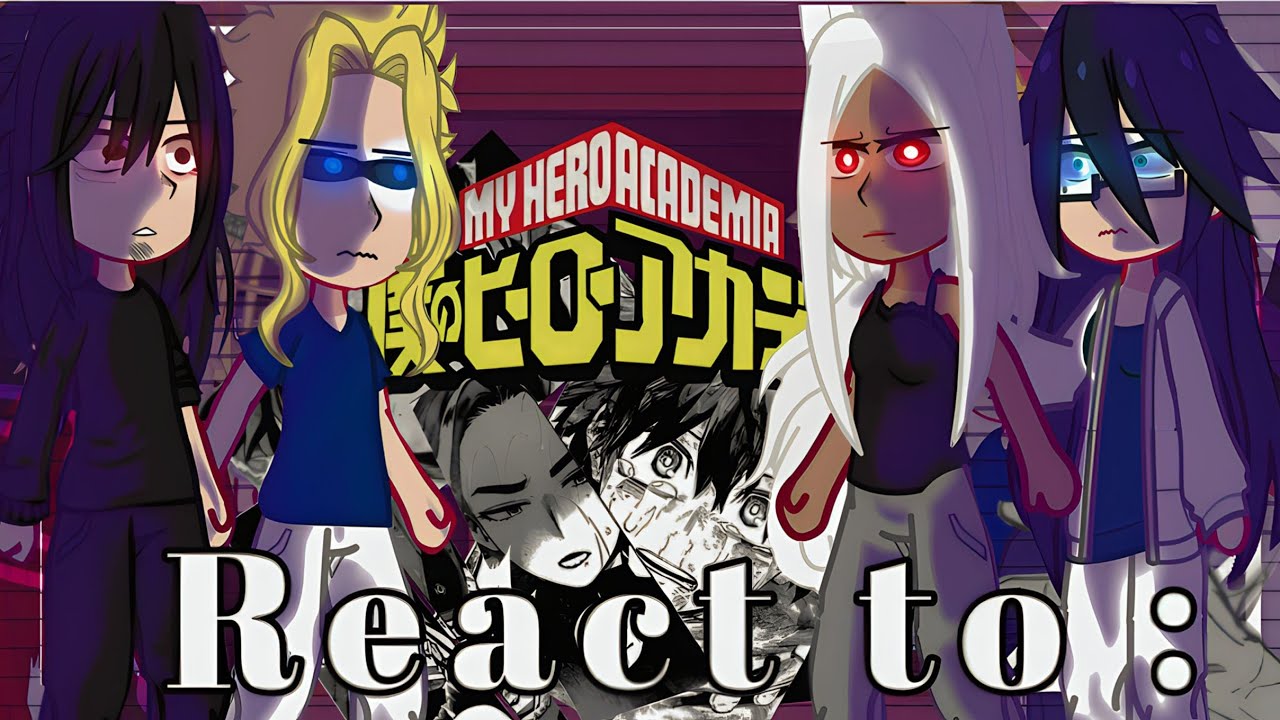 MHA/BHNA°•Pro heroes react to[]Prt 1 []Izuku