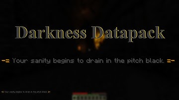 Darkness - Minecraft Datapack