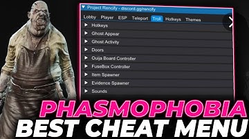 Phasmophobia Cheat | Phasmophobia MOD MENU 2025 - UNDETECTED | Unlock All, Ghost Control & More!