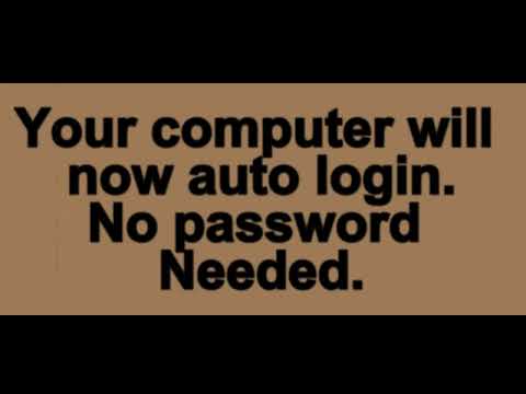 Windows 10 8 local user auto automatic login no password needed bypass screen Search Run ntplwiz