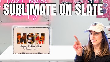 How to Sublimate a Photo on Slate Rock | Step-by-Step Tutorial