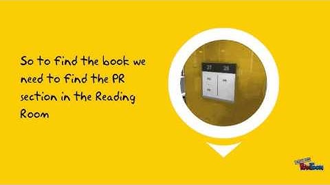 Understanding the Library Catalogue - Class Number