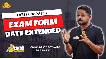 Exam Form Updates | Dates Extended | #SPPU | Rounak Sir | Aalsi Engineer