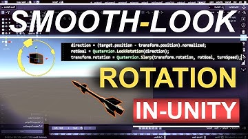 Unity 3D Controlling Smooth Rotation - (In 2 Minutes!!)