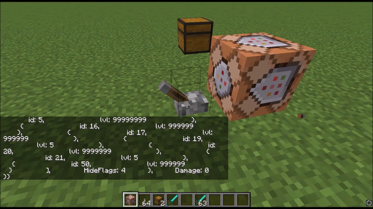 how to make a Good Sword in Minecraft Java 1.12 - YouTube