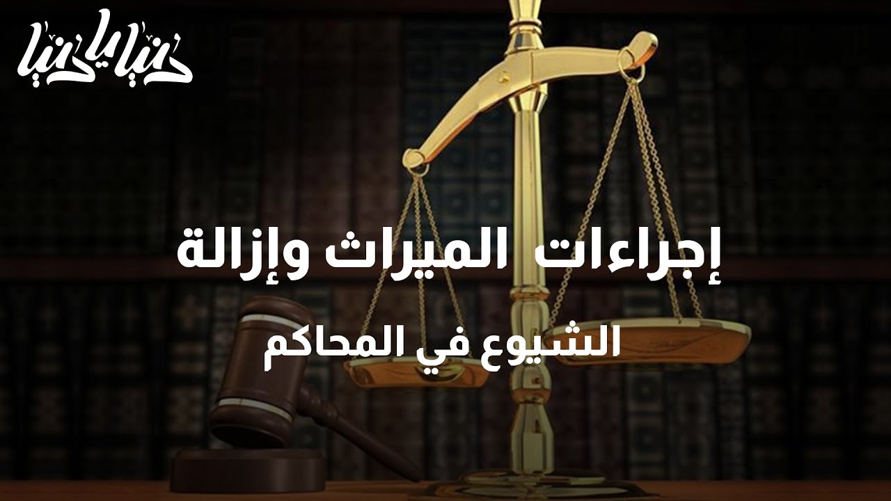 إجراءات الميراث وإزالة الشيوع في المحاكم - دنيا يا دنيا #الميراث #المحاكم