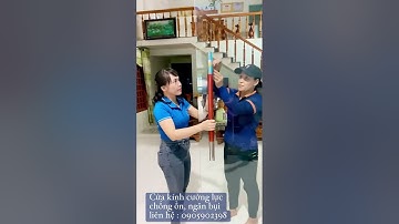 THI CÔNG LẮP ĐẶT CỬA KÍNH CƯỜNG LỰC BẢN LỀ SÀN THỦY LỰC NGĂN BỤI, GIẢM ỒN #CUAKINHBANLESAN #THUYLUC