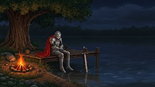 Alone With Your Thoughts And A Campfire..