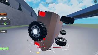 Roblox car crash but i use joystick