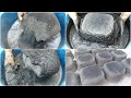 Asmr 7k celebrations part 5 earthy soft dusty gritty charcoal crumble floor  water whole dipping