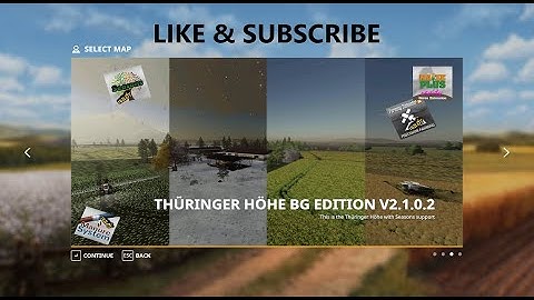 Mouse2222  FS19 ThueringerHoehe BG EDITION  (First Look)