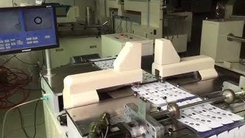 VILITY double spindles CCD guide  hole punching machine