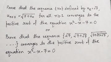 Problems on Convergence of Sequence in Real Analysis ( Problem 2)