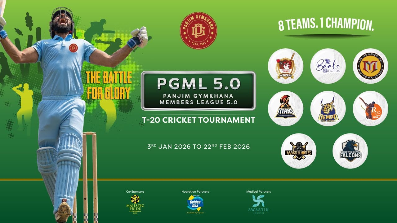 LIVE | DAY 7 | PGML 5.0 | PANJIM GYMKHANA MEMBERS LEAGUE 2026