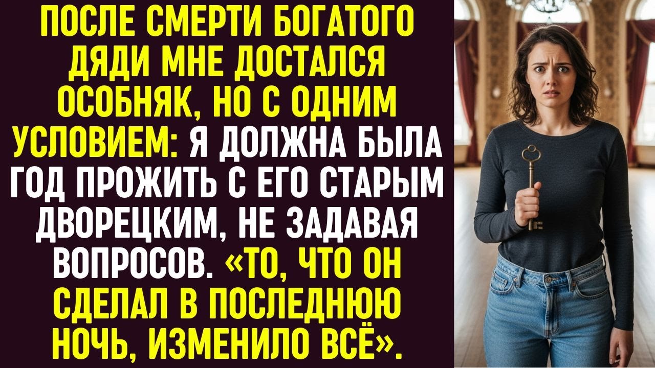 Дядя оставил мне особняк с условием: год жить с дворецким. Его поступок в последнюю ночь всё изменил
