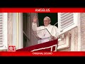 October 25 2020 Angelus prayer Pope Francis