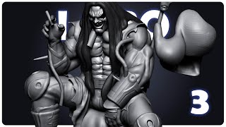 LOBO | Esculpiendo en ZBRUSH desde Cero | Directo Completo 3