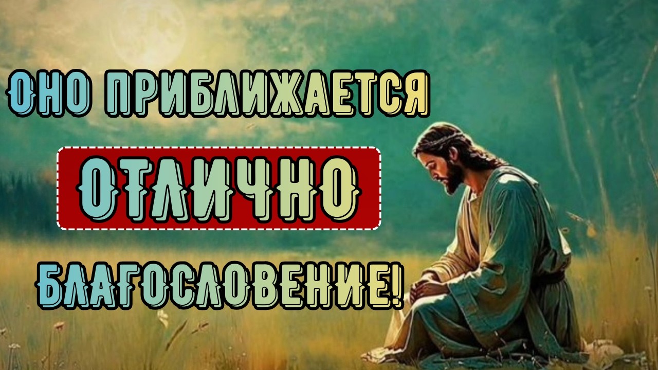 ✨ БОГ ГОВОРИТ ВАМ: Вас ждет великое благословение 🙏🔥 | Бог благ