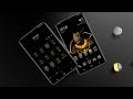 Samsung Theme &quot; Black Panther Gold &quot; Android 10