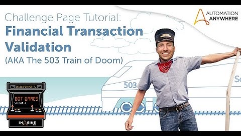 Full Bot Build: The Financial Transaction Validation Challenge | #BotGames #AAillustrates