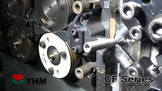 Compression spring W.D 1.6mm｜CNC Compression Spring Machine CF-330｜YHM Profile