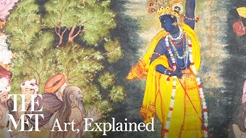 The details in this painting of Krishna reflect cross-cultural open-mindedness | Art, Explained