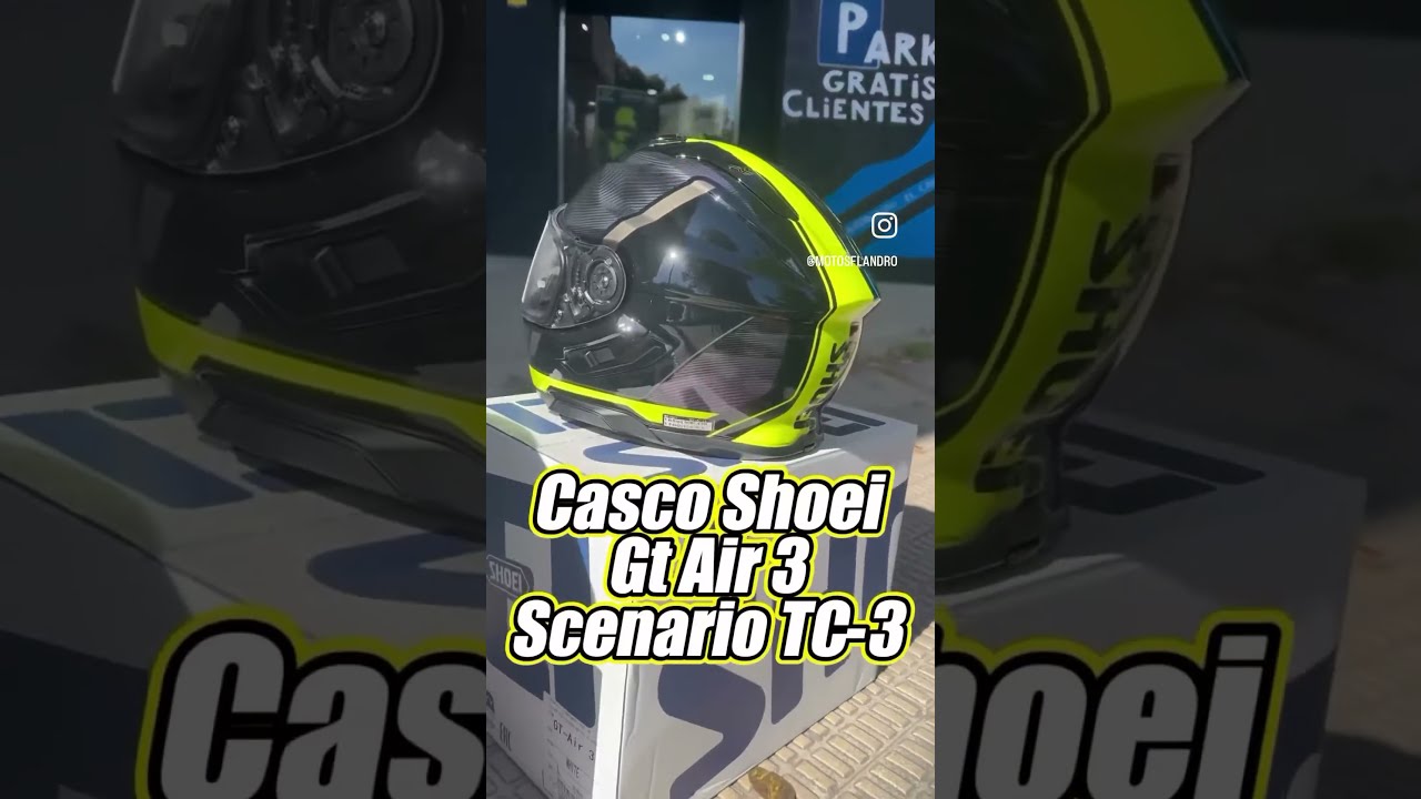 😎 Casco Shoei Gt Air 3 Scenario. Vas a flipar 😳 #shoei