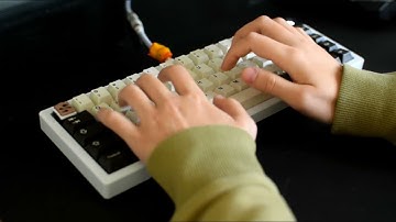 Think6.5 v2 with lubed Silent Alpacas typing sounds