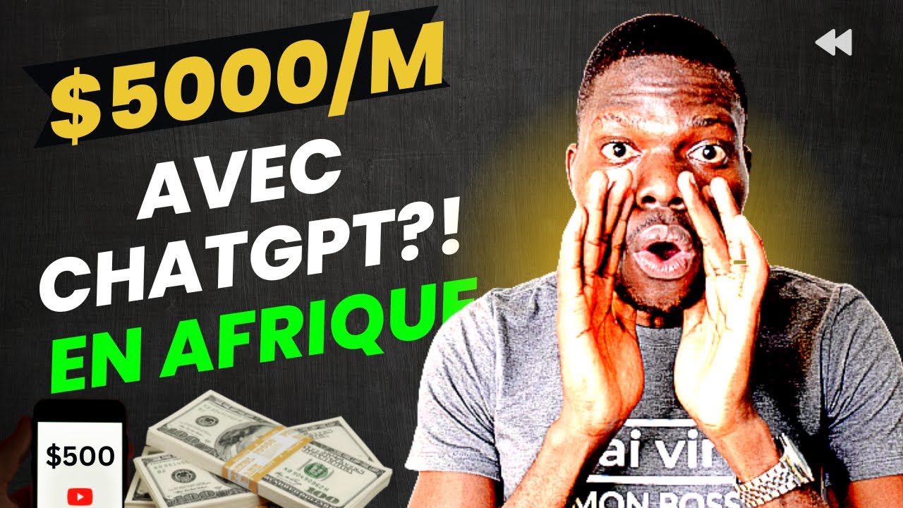 Comment Gagner de l'argent avec ChatGPT sur YouTube (Le business en ...