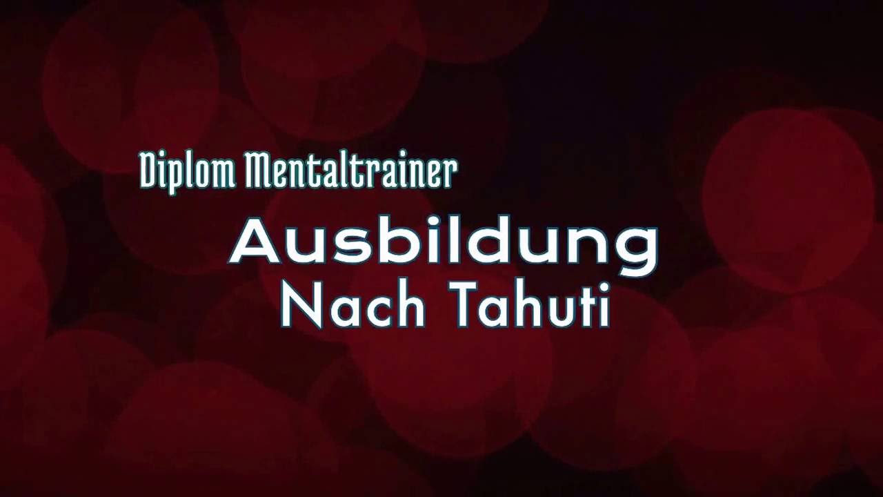 Diplom Mentaltrainer
