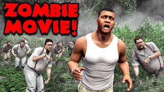 The BIGGEST Zombie Outbreak in GTA 5! (MOVIE)