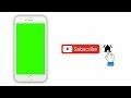 iPhone Green screen subscribe intro |  Nice Techno